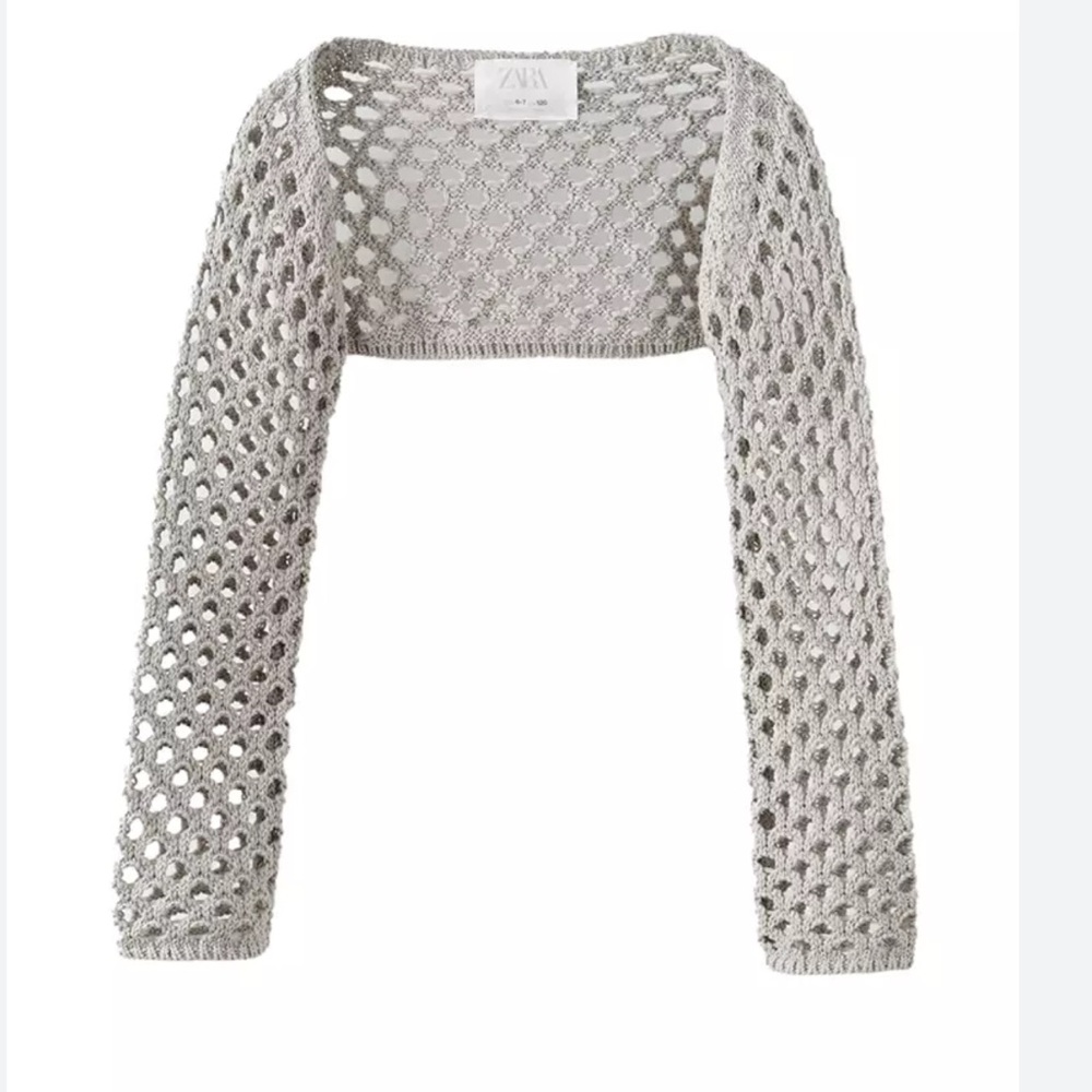 Zara Open Knit Shrug